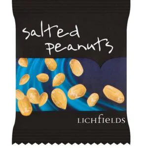 Lichfields Salted Peanuts 50g Case of 24