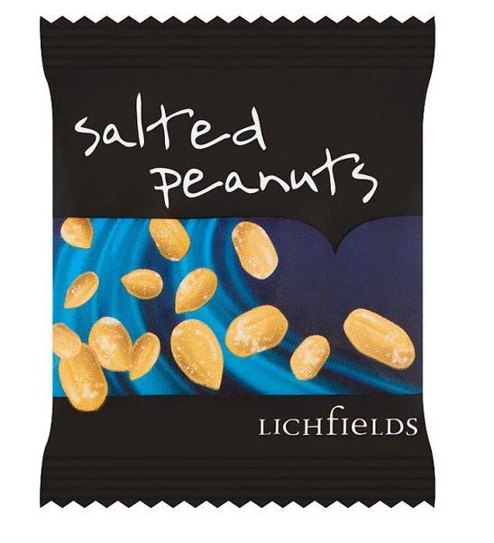 Lichfields Salted Peanuts 50g Case of 24
