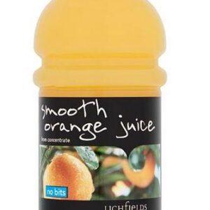 Lichfields Smooth Orange Juice from Concentrate 250ml - Case of 8