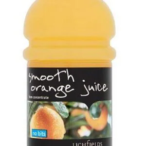 Lichfields Smooth Orange Juice from Concentrate 250ml - Case of 8