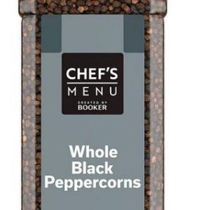 Chef's Menu Whole Black Peppercorns 500g