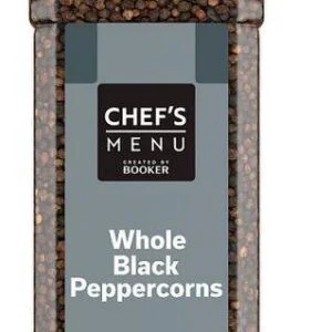 Chef's Menu Whole Black Peppercorns 500g