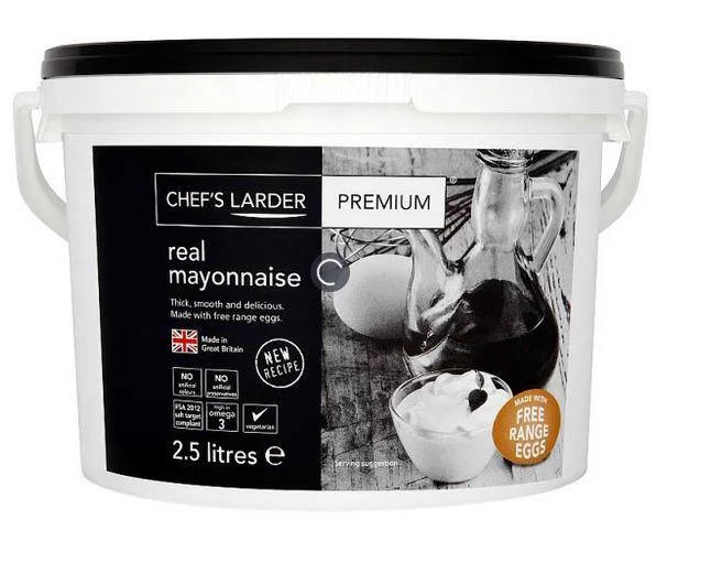 Chef's Larder Premium Real Mayonnaise 2.5 Litres