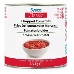 Sysco Classic Chopped Tomatoes 2.5kg