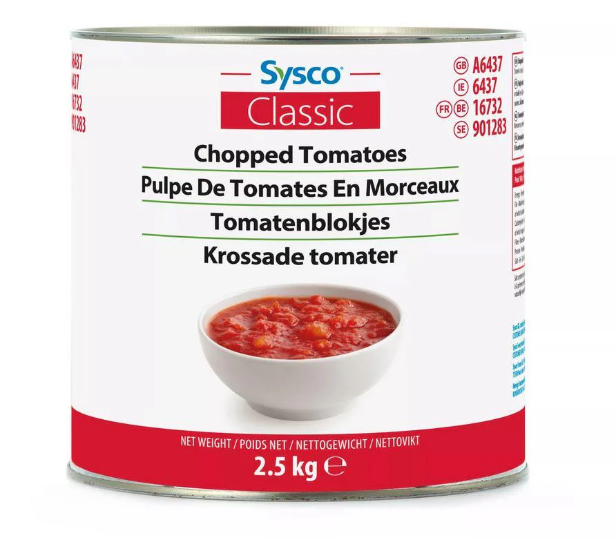 Sysco Classic Chopped Tomatoes 2.5kg