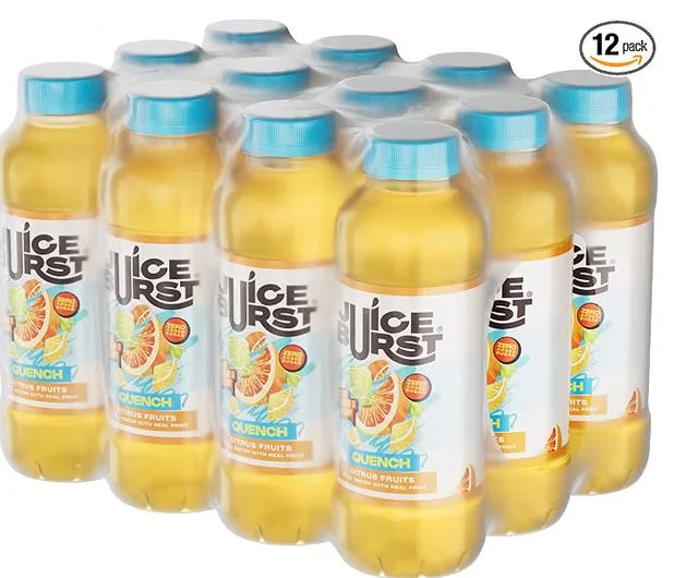 Juice Burst Quench Citrus Fruits 500ml x12