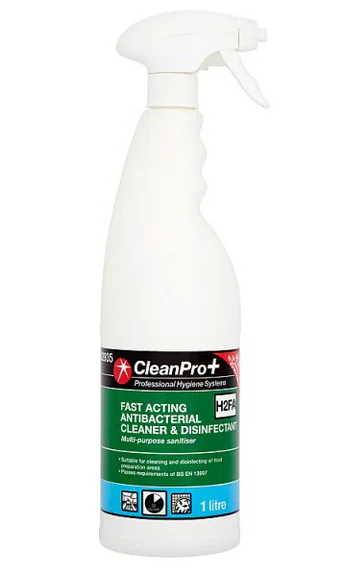 Clean Pro+ Antibacterial Cleaner & Disinfectant Spray 1 Litre - Case of 6