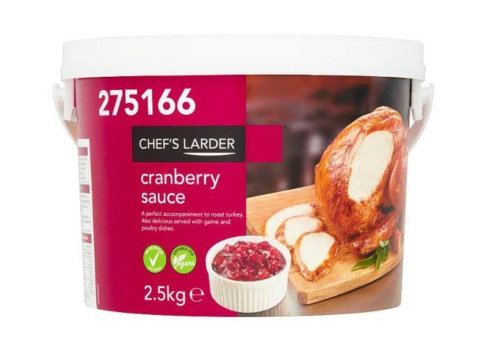 Chef's Larder Cranberry Sauce 2.5kg