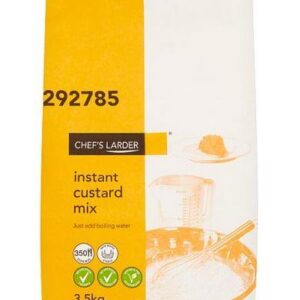 Chef's Larder Instant Custard Mix 3.5kg
