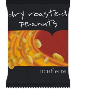 Lichfields Dry Roasted Peanuts 24 x 50g