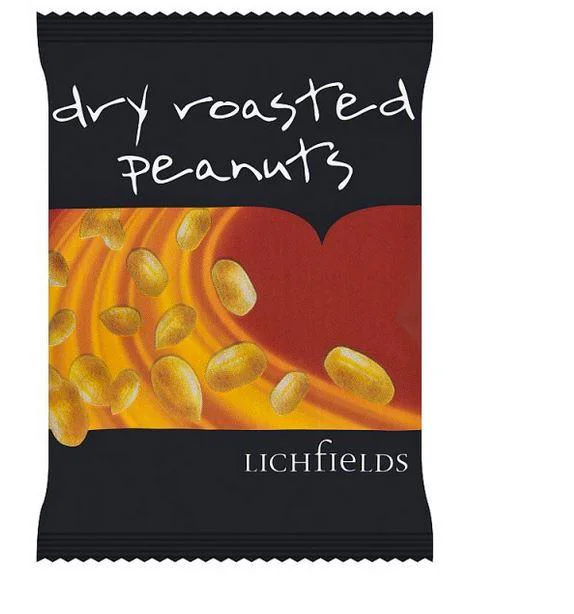 Lichfields Dry Roasted Peanuts 24 x 50g