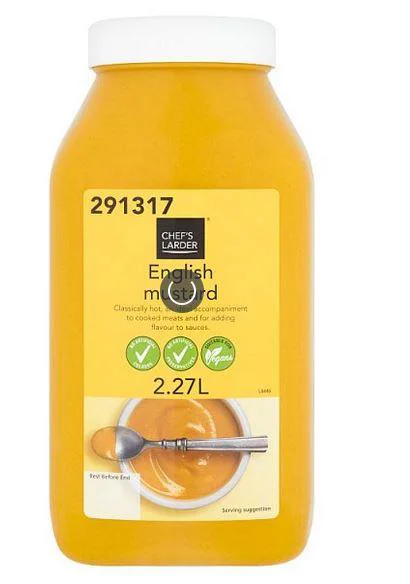 Chef's Larder English Mustard 2.27L