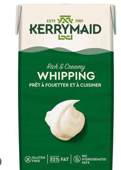 Kerrymaid UHT Whipping Cream - 3 x 1 Litre