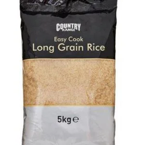 Country Range Easy Cook Long Grain Rice - 1x5kg
