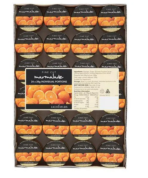 Lichfields Fine Cut Marmalade 24 x 28g