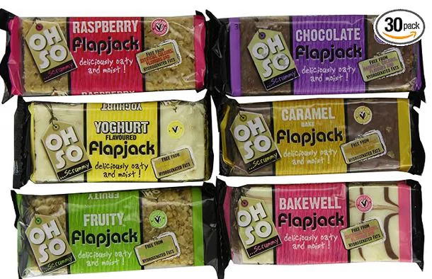 Oh So Scrummy Ohso Mixed Flapjacks (Pack of 30)