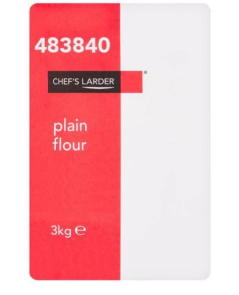 Chef's Larder Plain Flour 3kg