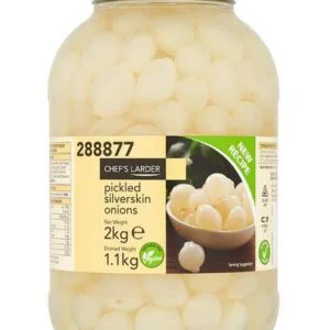 Chef's Larder Pickled Silverskin Onions 2kg