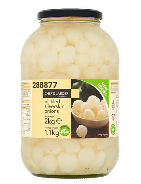 Chef's Larder Pickled Silverskin Onions 2kg