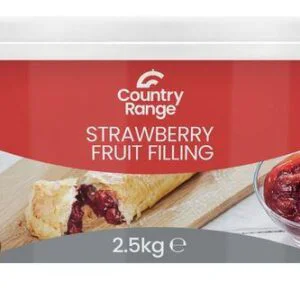 Country Range Strawberry Fruit Filling 2.5kg