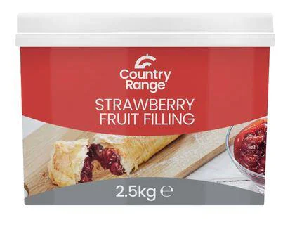 Country Range Strawberry Fruit Filling 2.5kg