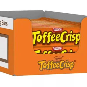 Toffee Crisp Milk Chocolate Bar 38g - Box of 24