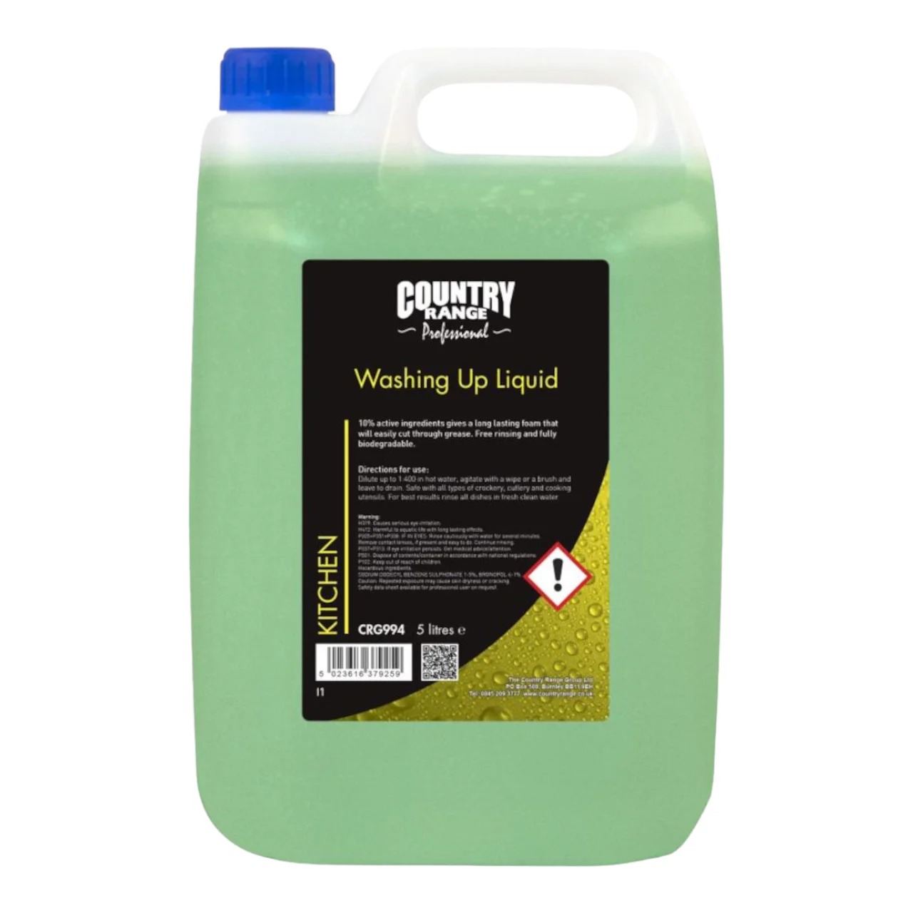 Country Range Professional Washing Up Liquid 5 Litre
