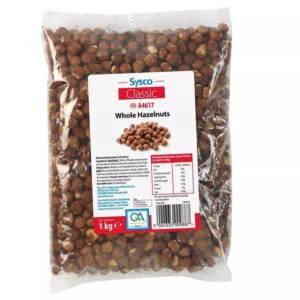 Sysco Classic Whole Hazelnuts 1kg