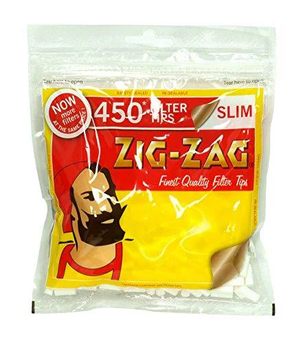 ZIG-ZAG Original Filters Tips Packs Ultra Slim Filters - 450 Tips Pack