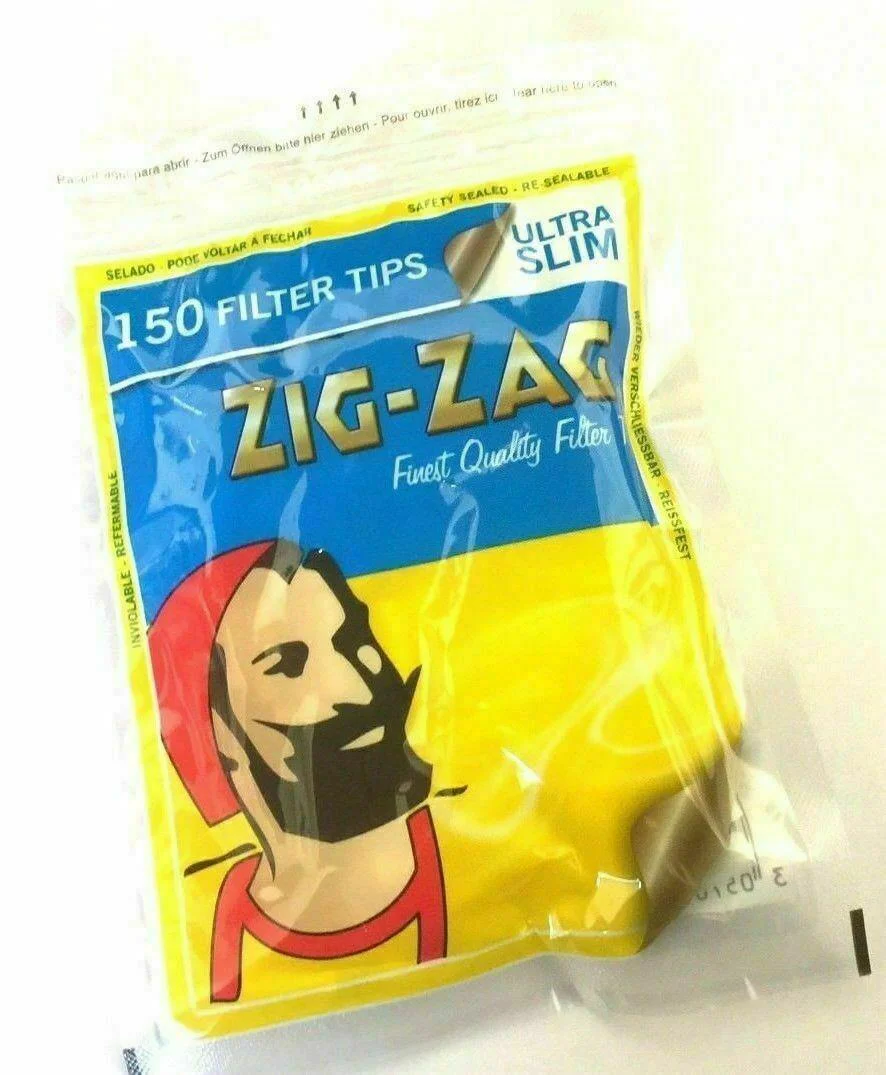 Original ZIG-ZAG Filters Tips Packs (Ultra Slim Filters - 150 Tips)