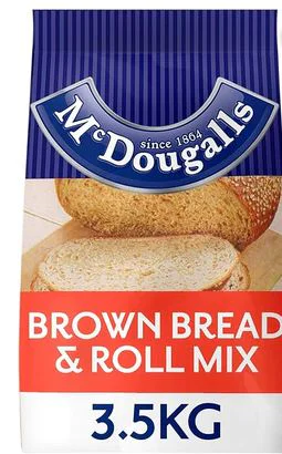 McDougalls Wholemeal Brown Bread & Roll Mix - 1x3.5kg