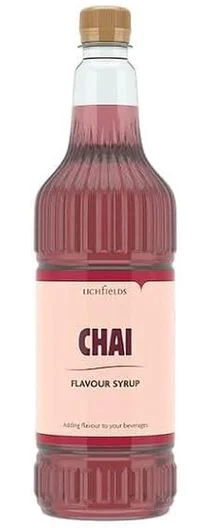 Lichfields Chai Flavour Syrup 1 Litre