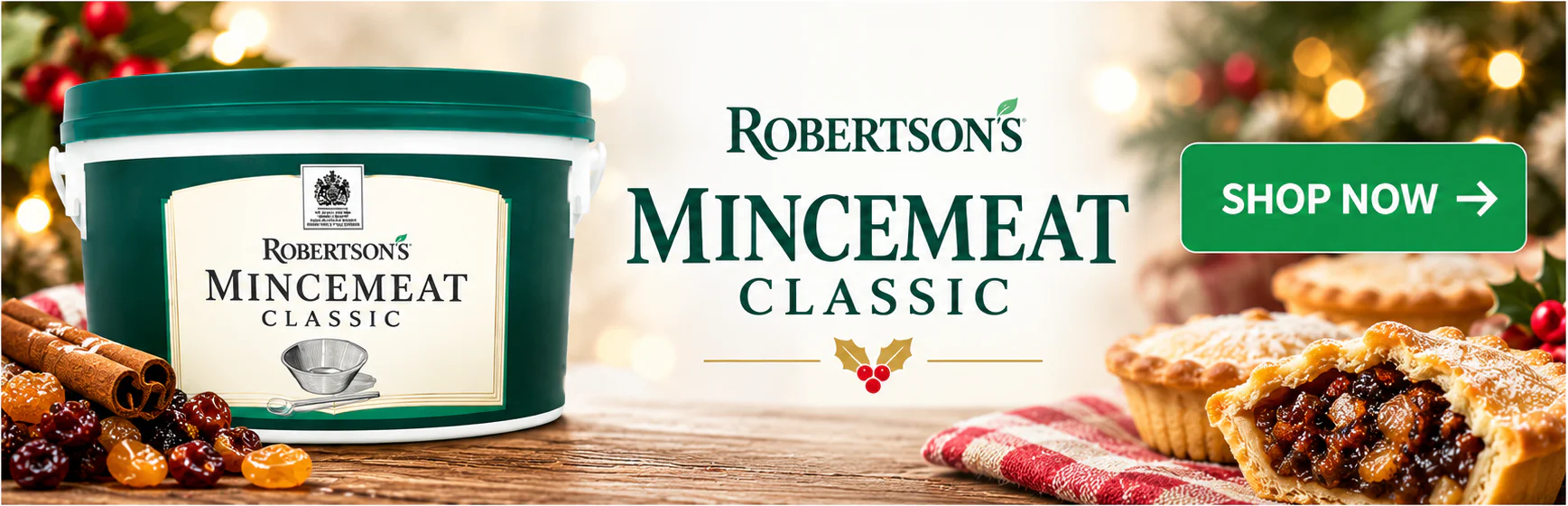 Robertsons Classic Mincemeat 2.72kg