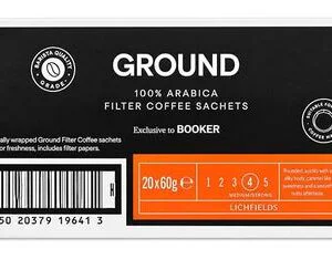 Lichfields Ground Filter Coffee Sachets 20 x 60g