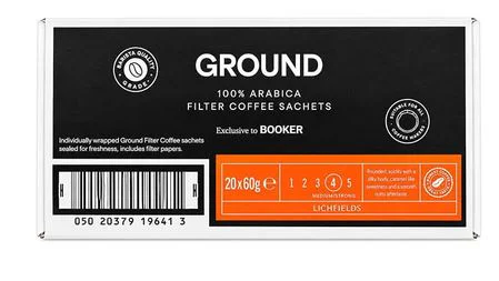 Lichfields Ground Filter Coffee Sachets 20 x 60g