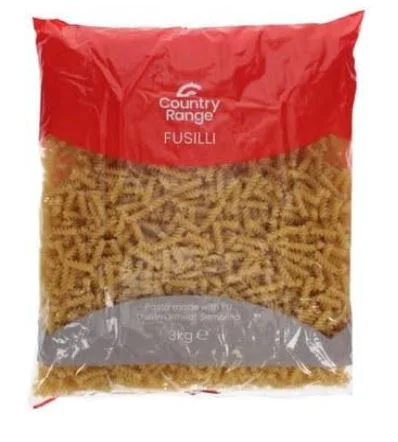 Country Range Fusilli Pasta 3kg
