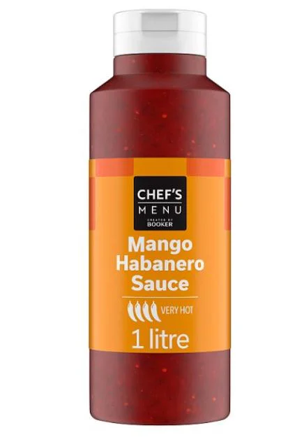 Chef's Menu Mango Habanero Sauce 1 Litre