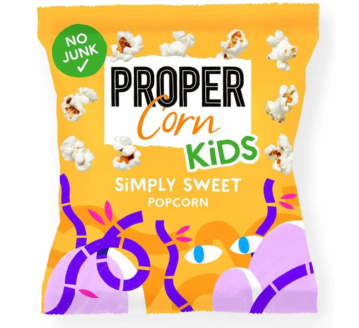 PROPERCORN - Kids Simply Sweet - 18 x 12g Packs