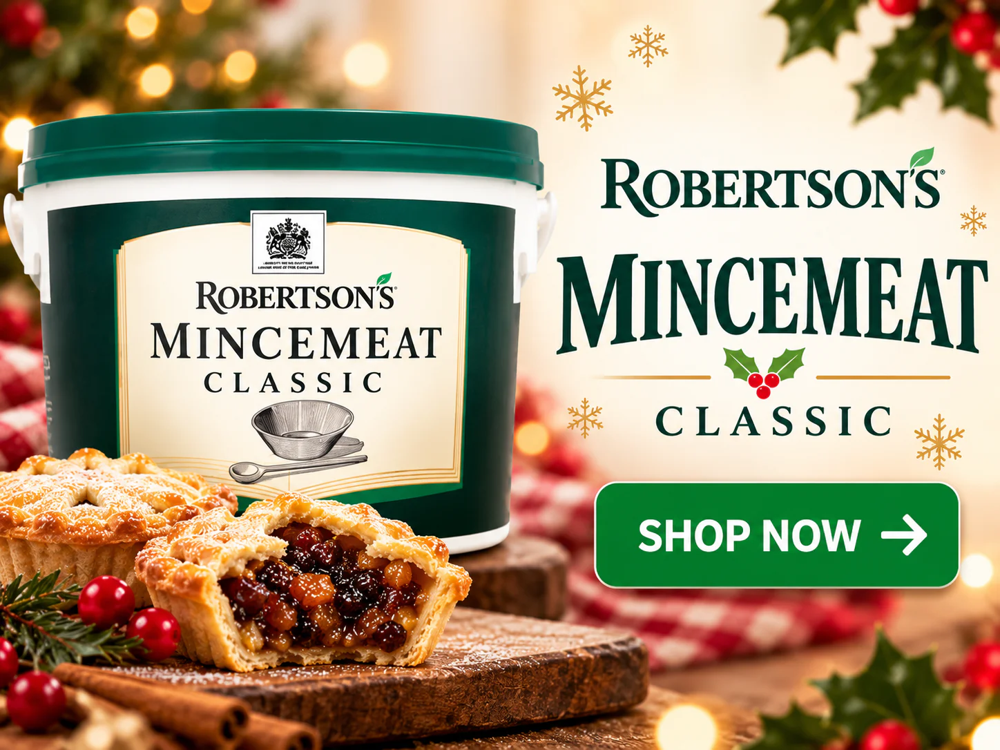 Robertsons Classic Mincemeat 2.72kg