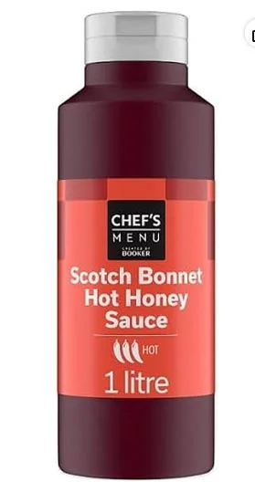 Chef's Menu Scotch Bonnet Hot Honey Sauce 1 litre