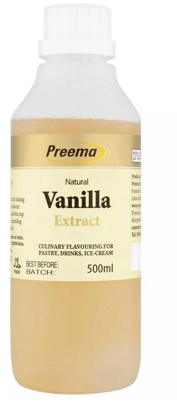 Preema Natural Vanilla Extract 500ml